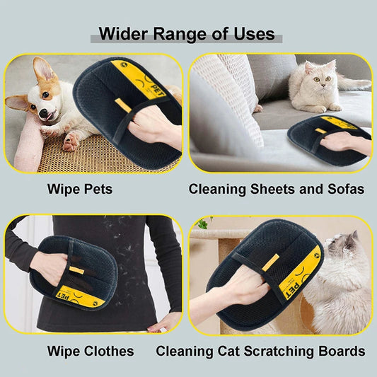 Reusable Pet Hair Removal Mitt