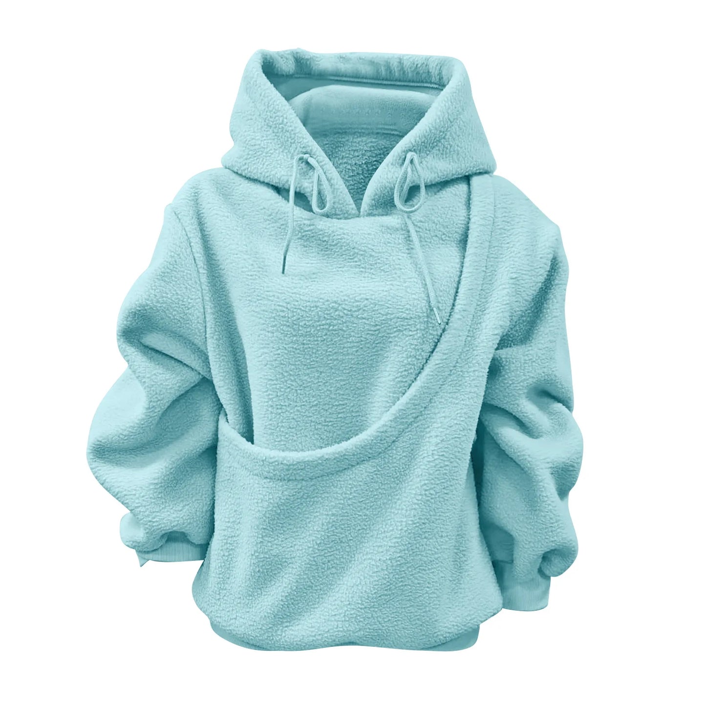 Fuzzy Pet Sling Hoodie