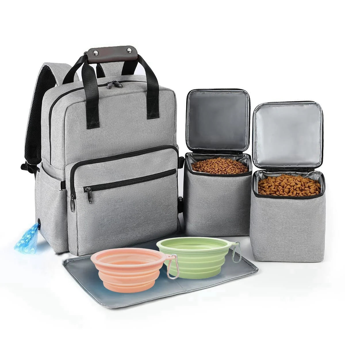 AdventurePaws Pet Travel Organizer Set