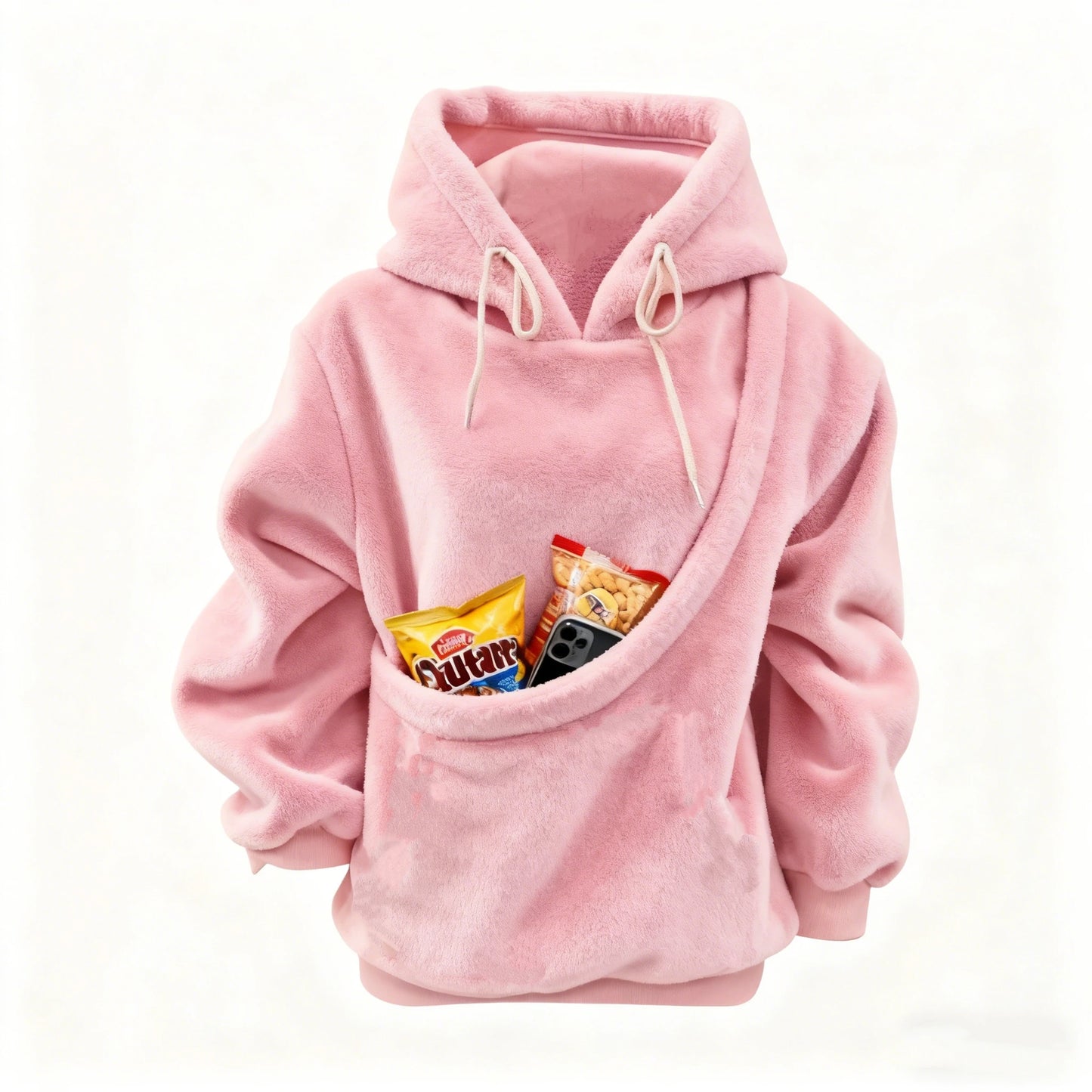 Fuzzy Pet Sling Hoodie