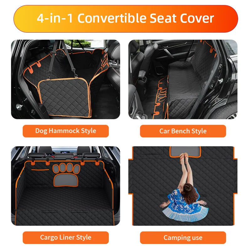 Waterproof Dog Cargo Liner and Seat Cover