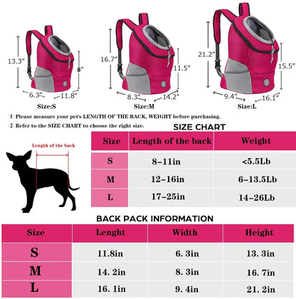 Mesh Pet Carrier Backpack