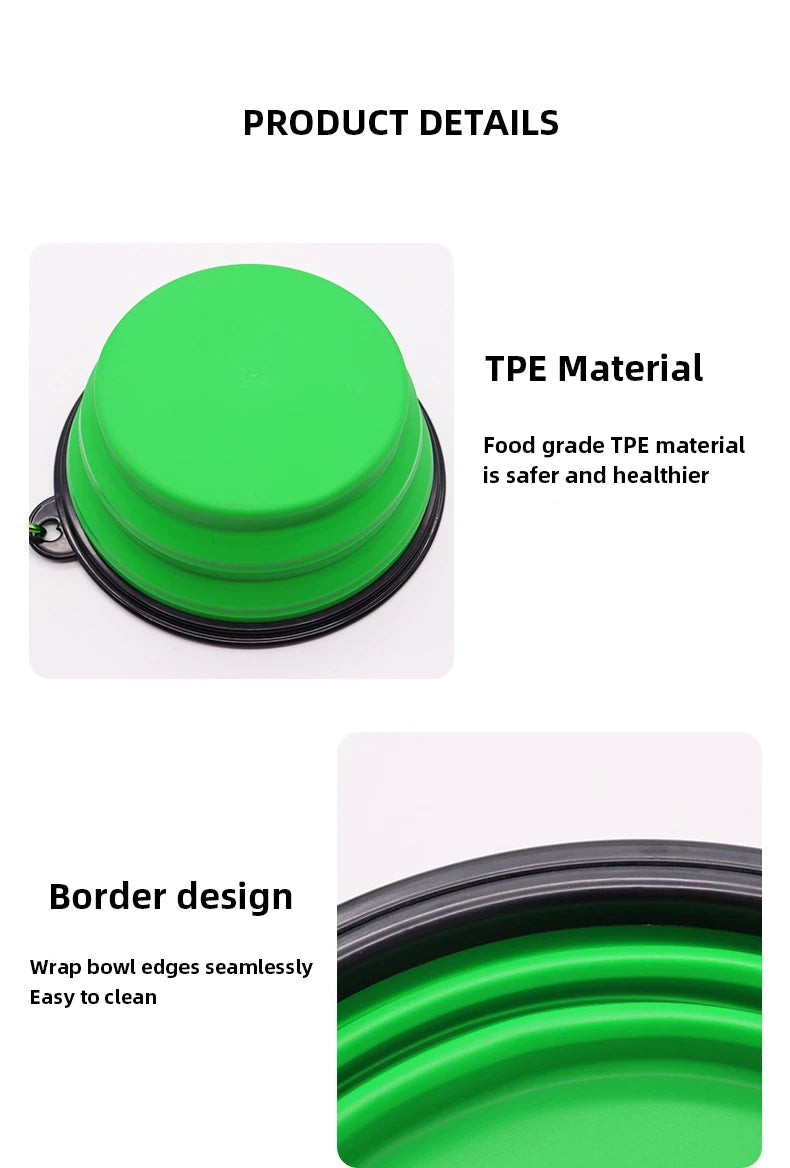 Portable Foldable Pet Travel Bowl