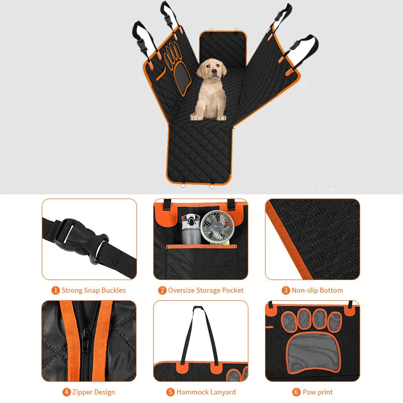 Waterproof Dog Cargo Liner and Seat Cover