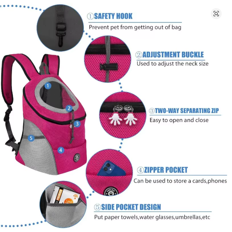 Mesh Pet Carrier Backpack