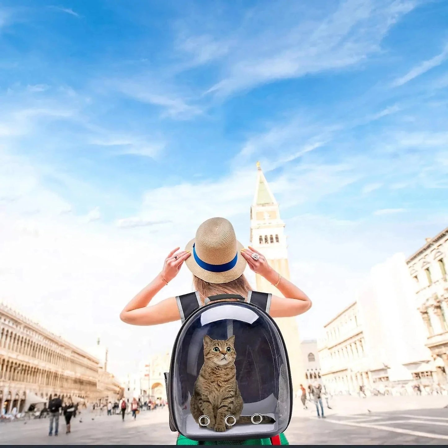 Space Capsule Cat Backpack Carrier