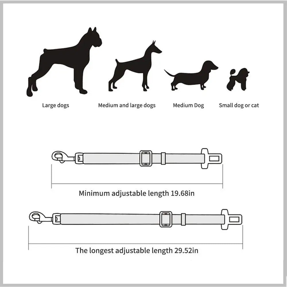 Pet Car Safety Travel Harness