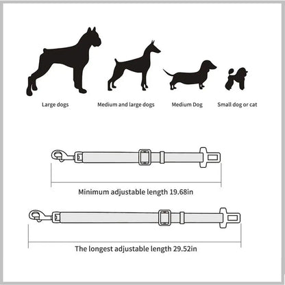 Pet Car Safety Travel Harness