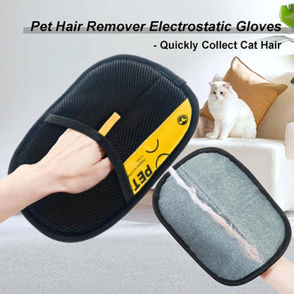 Reusable Pet Hair Removal Mitt