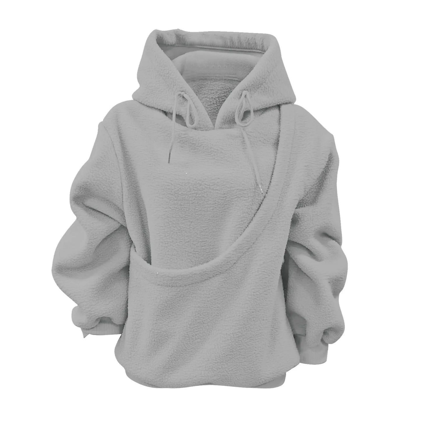 Fuzzy Pet Sling Hoodie