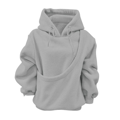 Fuzzy Pet Sling Hoodie