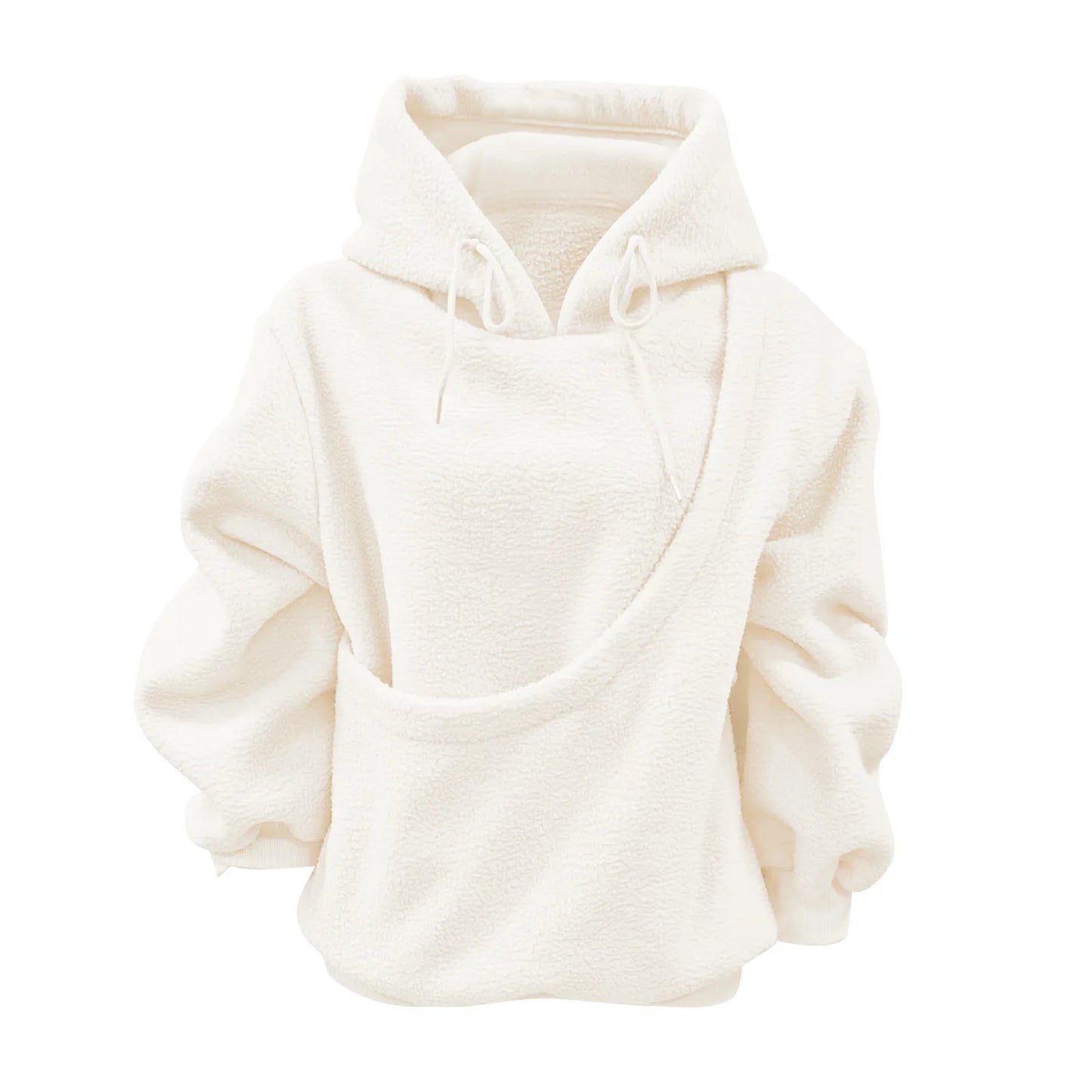 Fuzzy Pet Sling Hoodie